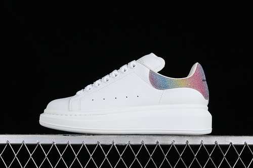 【560】[ALEXANDER MCQUEEN WHITE/BLUE/PINK]-[WOMAN:35-40]