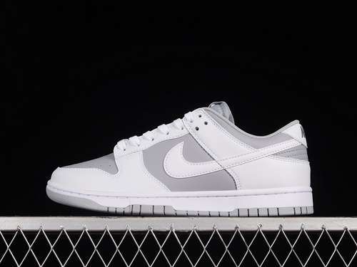 【330】[DJ6188-003]-[SB DUNK LOW WHITE/NEUTRAL GREY]-[WOMAN:36-39]-[MAN:40-47.5]