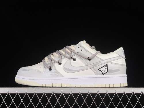 【330】[DJ6188-100]-[DUNK LOW RETRO COCONUT MILK VIBE WHITE/GREY]-[WOMAN:36-39]-[MAN:40-46]