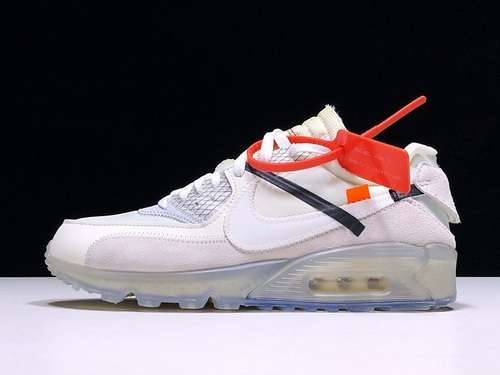 【500】[AA7293-100]-[H12 THE TEN AIR MAX 90 X OFF WHITE]-[MAN:40-46]