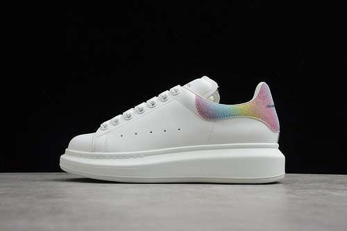 【580】[ALE*XANDER MCQUEEN SHOES WHITE/MULTI-COLOR]-[WOMAN:35-40]