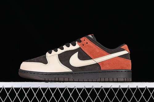 【370】[FV0395-200]-[DUNK LOW RED PANDA VELVET BROWN/SANDDRIFT/RUGGED ORANGE]-[UNSIZE:36-46]