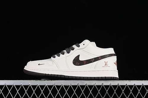【360】[WG8850-004]-[AIR JORDAN 1 LOW L*V OFF WHITE/BROWN]-[WOMAN:36-39]-[MAN:40-45]