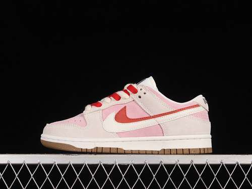 【280】[DO9457-100]-[SB DUNK LOW SE 85 WHITE/PINK/RED/GREY]-[WOMAN:36-40]