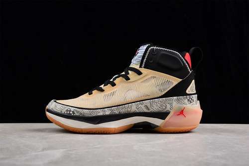 【360】[DZ0811-200]-[JAYSON TATUM AIR JORDAN 37 TATTOO PALE VANILLA/BLACK/PALE IVORY/UNIVERSITY RED]