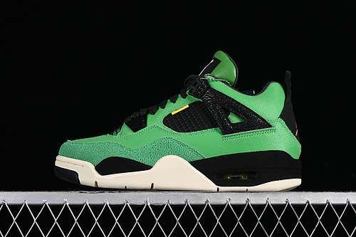 【680】[AJ4-965234]-[AIR JORDAN 4 RETRO MANILA WHITE/BLACK/GREEN]-[MAN:40-50.5]