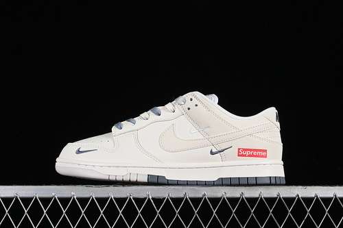 【280】[BB8675-105]-[SB DUNK LOW SUPREME OFF WHITE/GREY]-[WOMAN:36-39]-[MAN:40-46]