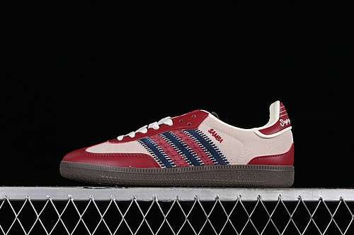 【300】[ID6023]-[NOTITLE ORIGINALS SAMBA OG WHITE/RED/BLACK/BROWN]-[WOMAN:35.5-39]-[MAN:40-45]