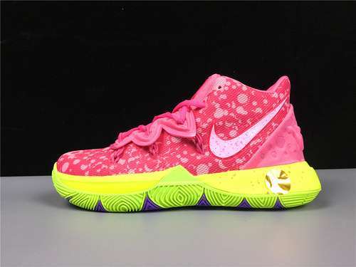 [CJ6951-600-[KYRIE 5 SPONGEBOB PATRICK LOTUS PINK/UNIVERSITY RED]-[MAN:40-46]-[OG00176]