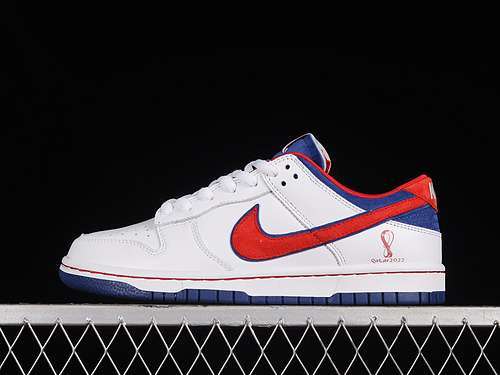 【420】[FR2022-668]-[SB DUNK LOW WHITE/RED/BLUE]-[WOMAN:36-39]-[MAN:40-46]