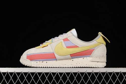 【400】[DR1413-100]-[UNION LA X CORTEZ SP WHITE/GREY FOG/PURPLE PULSE/LEMON FROST]-[UNISEX:36-46]