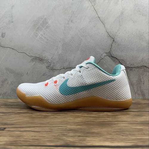 【320】[836184-103]-[KOBE 11 EP SUMMER WHITE/WASHED TEAL/BRIGHT CRIMSON]-[MAN:40-46]