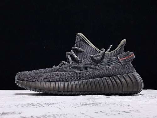 【600】[FU9006]-[HUPU YEEZY BOOST 350 V2 BLACK-NON REFLECTIVE BLACK/BLACK]