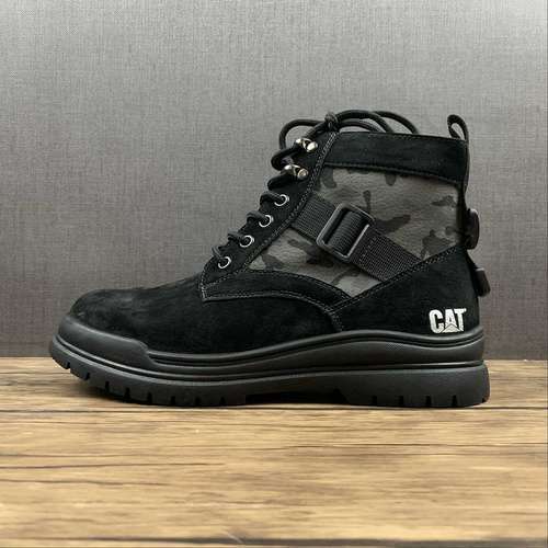 【300】[CAT OUTDOOR SHOES BLACK/BLACK/BLACK]-[MAN:38-44]