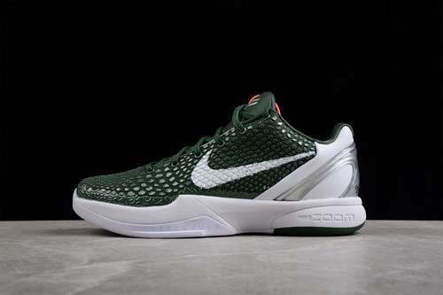 【520】[454142-300]-[ZOOM KOBE 6 TB GORGE GREEN/WHITE-METALLIC SILVER]-[MAN:41-46]