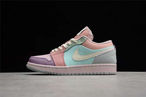 【340】[DJ5196-615]-[CJ AIR JORDAN 1 LOW SE EASTER PASTEL CHAMPAGNE/COCONUT MILK]-[WOMAN:35.5-40]