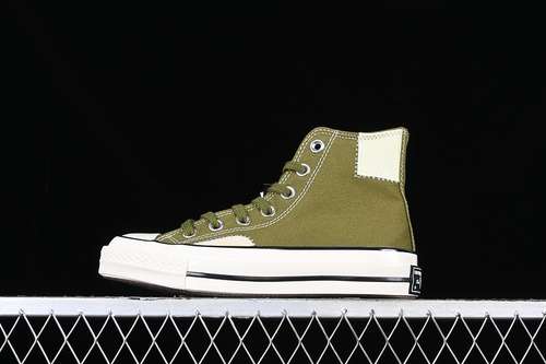 【240】[A04499C]-[CONVERSE CHUCK 1970S WHITE/BLACK/GREEN]-[WOMAN:35-39]-[MAN:40-44]