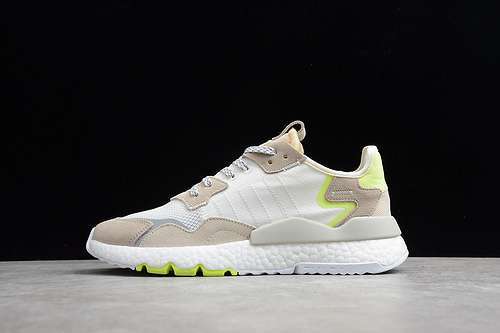 [CG6098]-[NITE JOGGER OFF WHITE/CLOUD WHITE/HI-RES YELLOW]-[WOMAN:36-39 1/3]-[MAN:40-44]-[OG00140]