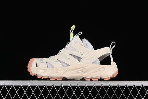 【260】[1123112 OKT]-[HOKA ONE ONE HOPARA WHITE/GREEN/BROWN]-[WOMAN:36-40]