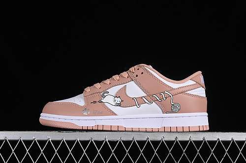 【320】[DD1503-118]-[DUNK LOW SB WHITE/ROSE WHISPER]-[WOMAN:36-41]