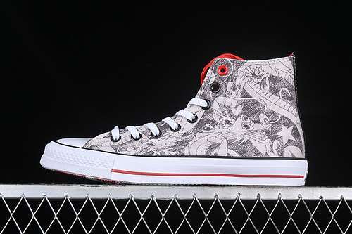 【230】[A08702C]-[CONVERSE ALL STAR 2024 WHITE/GREY/RED]-[WOMAN:35-39]-[MAN:40-44]