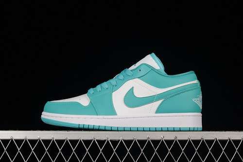 【300】[DC0774-132]-[AIR JORDAN 1 LOW TURQUOISE WHITE/TURQUOISE]-[WOMAN:36-39]-[MAN:40-46]
