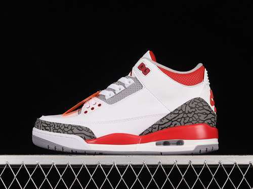 【340】[DN3707-160]-[AIR JORDAN 3 RETRO FIRE RED 2022 WHITE/FIRE RED/CEMENT GREY/BLACK]