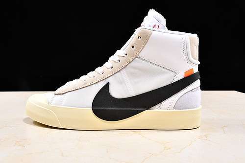 【500】[AA3832-100]-[HUPU BLAZER X OFF WHITE MID WHITE]-[MAN:40-48]