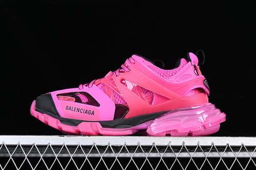 【500】[W3BM55510]-[BA*LEN*CIAGA TRACK 4 0 BLACK/PINK]-[WOMAN:35-39]-[MAN:40-46]