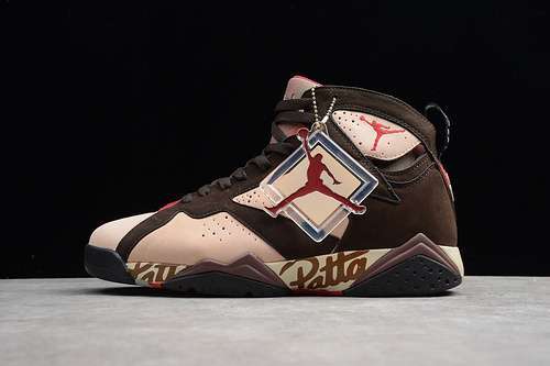 [150-148-159]-[AT3375-200]-[PATTA X AIR JORDAN 7 RETRO SHIMMER/TOUGH RED-MAHOGANY/BROWN]