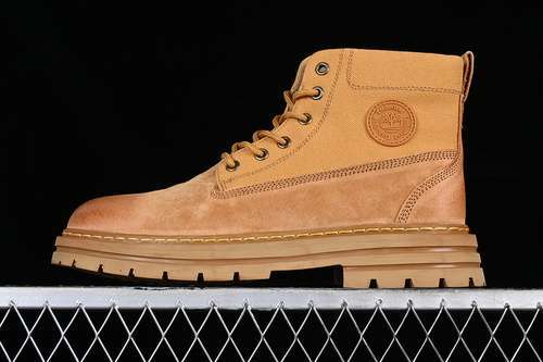 【360】[TB23066]-[TIMBERLAND OUTDOOR HIGH-TOP CASUAL RHUBARB BOOTS BROWN]-[MAN:39-44]