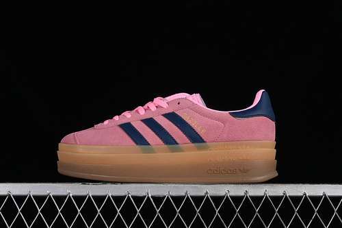 【230】[H06122]-[ORIGINALS GAZELLE BOLD PINK GLOW/VICTORY BLUE/GUM]-[WOMAN:35.5-42]