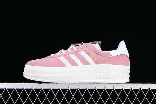 【250】[IG9653]-[ADIDAS WMNS GAZELLE BOLD SUPER POP/CLOUD WHITE/CORE WHITE]-[WOMAN:36-40]