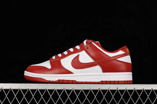【450】[DD1391-602]-[SB DUNK LOW GYM RED/WHITE/UNIVERSITY GOLD/GYM RED]-[WOMAN:36-39]-[MAN:40-47.5]