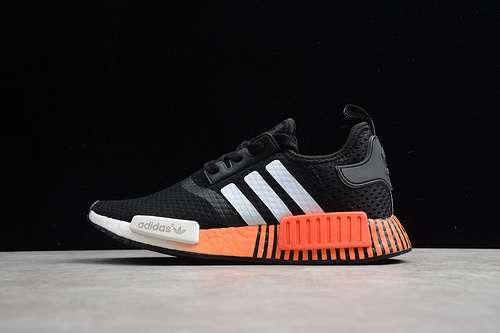 【300】[FV3658]-[NMD_RI SHOES CORE BLACK/CLOUD WHITE/ORANGE]-[WOMAN:36-39]-[MAN:40-45]
