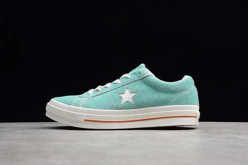 [55-53-61]-[164217C]-[ONE STAR SUEDE LOW TOP OX LIGHT BLUE/WHITE/EGRET]-[UNISEX:35-44]