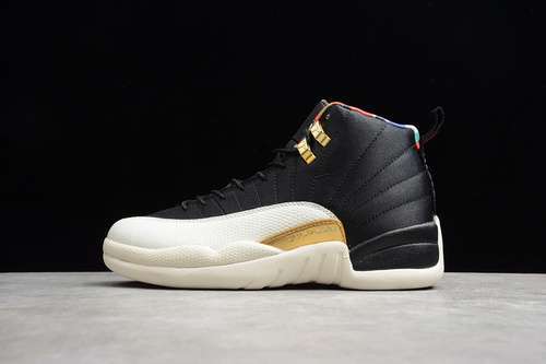 [CI2977-006]-[GZ AIR JORDAN 12 RETRO CHINESE NEW YEAR BLACK/TRUE RED/GOLD]