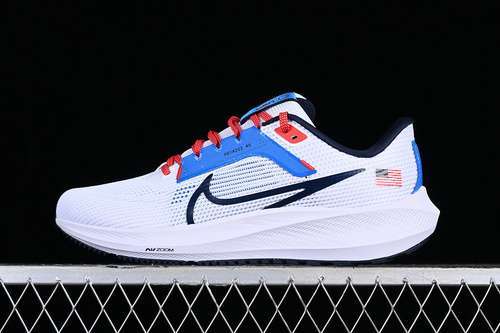 【280】[FJ2840-100]-[AIR ZOOM PEGASUS 40 WHITE/BLACK/BLUE/ORANGE]-[MAN:39-45]