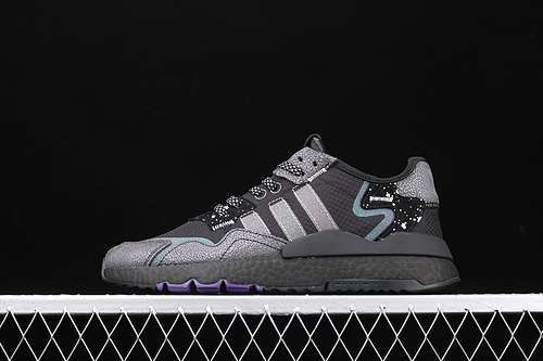【280】[FW1575]-[NITE JOGGER 2019 BOOST CORE BLACK/LIGHT GREY/CORE BLACK]-[UNISEX:36-45]