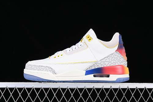 【450】[FN0344-901]-[J BALVIN X AIR JORDAN 3 RETRO MULTI-COLOR/MULTI-COLOR]-[MAN:40-47.5]
