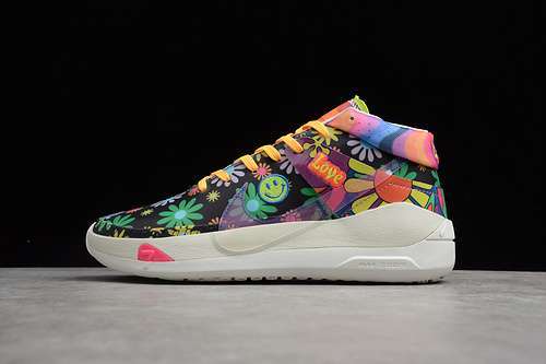 【350】[DA1341-100]-[KD 13 EP PEACE DAY EASY MONEY SNIPER MULTI-COLOR/WHITE]-[MAN:40-46]