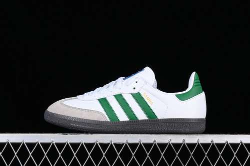 【220】[IG1024]-[ADIDAS SAMBA OG WHITE/GREEN/BLACK]-[WOMAN:35-39]-[MAN:40-46]