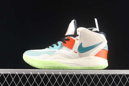【350】[DH5384-001]-[KYRIE 8 CNY 2022 WHITE/GREEN/ORANGE]-[MAN:40-46]
