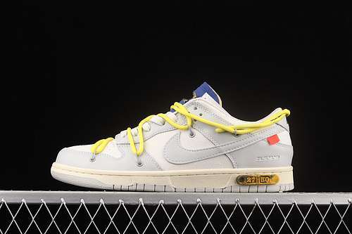 【330】[DM1602-120]-[OW X SB DUNK LOW DEAR SUMMER LOT 27 OF 50 SAIL/NEUTRAL /YELLOW]-[UNISEX:36-45]