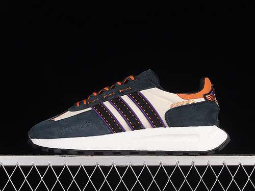 【280】[IE5411]-[RETROPY E5 SHOES WHITE/BLACK/ORANGE]-[WOMAN:36-39]-[MAN:40-45]