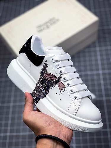 [ALE*XANDER MCQUEEN SOLE SNEAKERS WHITE/BLACK/WHITE]-[WOMAN:35-39]-[MAN:40-45]