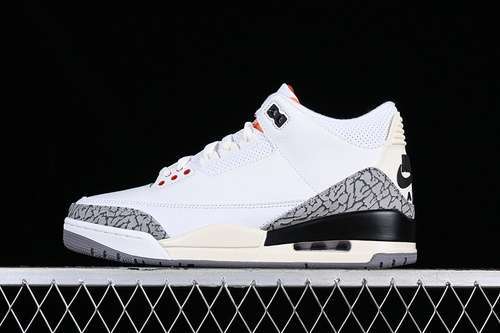 【530】[DN3707-100]-[AIR JORDAN 3 RETRO WHITE CEMENT REIMAGINED SUMMIT WHITE/FIRE RED/BLACK]