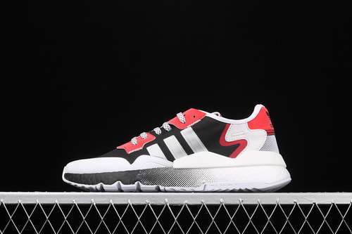 【280】[EF5402]-[NITE JOGGER SHOES CORE BLACK/SILVER METALLIC/CLOUD WHITE]-[UNISEX:36-45]
