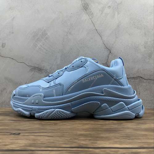 【470】[BA*LEN*CIAGA TRIPLE S BLUE/BLUE/BLUE]-[WOMAN:35-39]-[MAN:40-45]