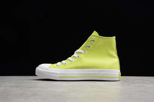 [1CL175]-[CHUCK TAYLOR 70S ALL-STAR HIGH FLUORESCENT GREEN/WHITE]-[UNISEX:35-44]